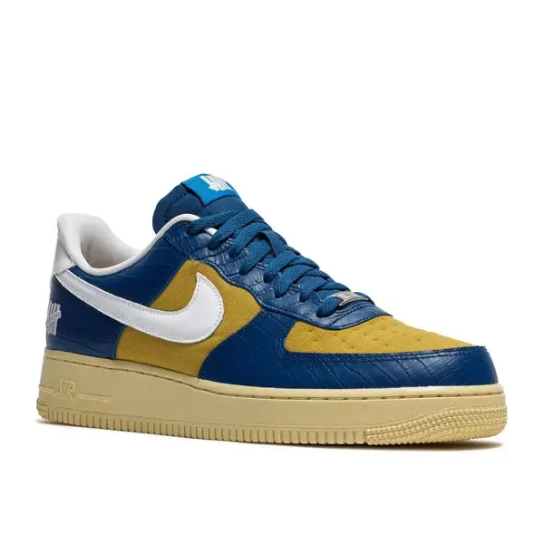 Nike Air Force 1 '07 SP Undefeated On It Blue Yellow Croc, foto 3 van 5