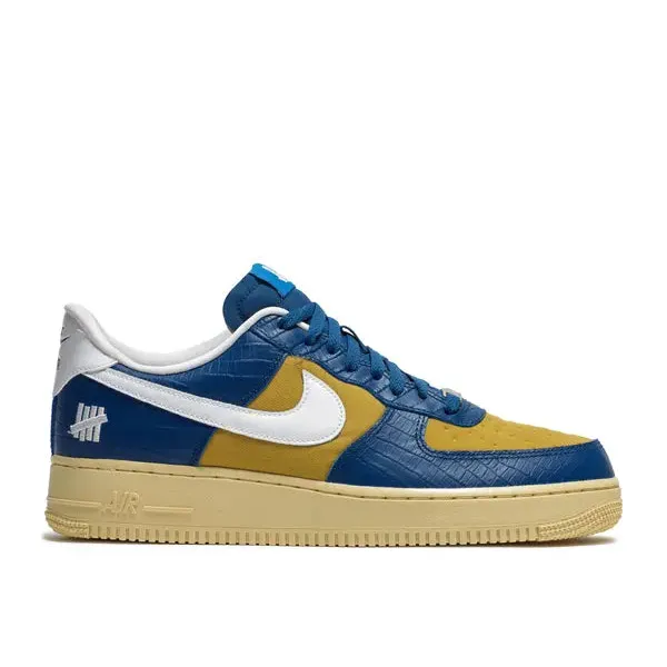 Nike Air Force 1 '07 SP Undefeated On It Blue Yellow Croc, foto 2 van 5