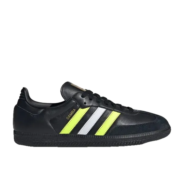 adidas Samba OG Core Black Solar Yellow, vergelijk prijzen bij 1 winkel