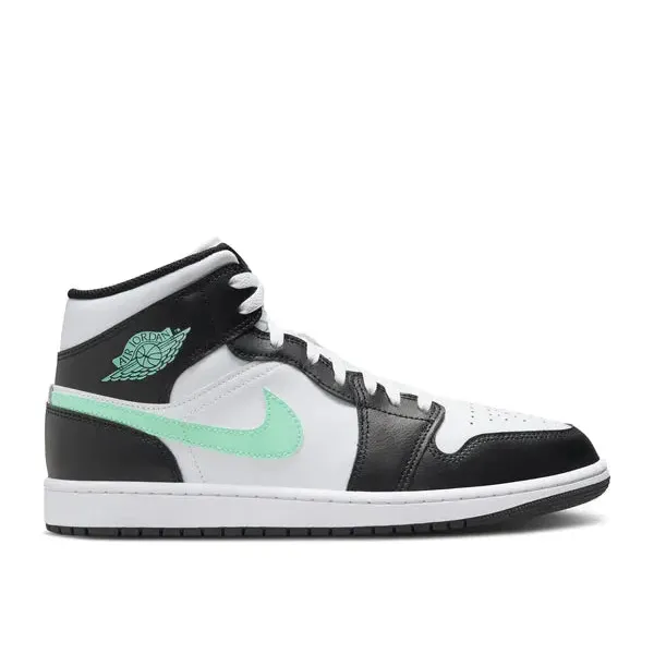Jordan 1 Mid Green Glow, foto 2 van 5