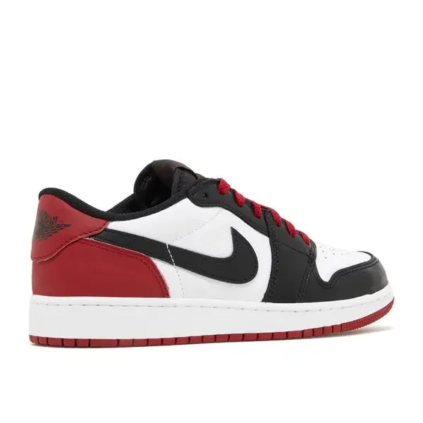 Jordan 1 Retro Low OG Black Toe (GS), foto 3 van 4