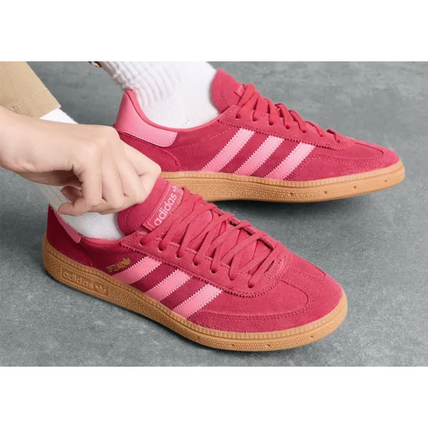 adidas Handball Spezial Ruby Red Lucid Pink Gum (GS), foto 2 van 2