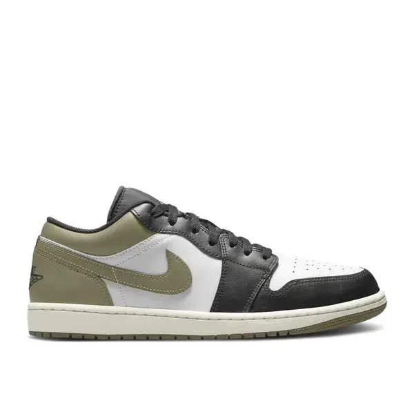 Jordan 1 Low Black Toe Medium Olive, vergelijk prijzen bij 1 winkel