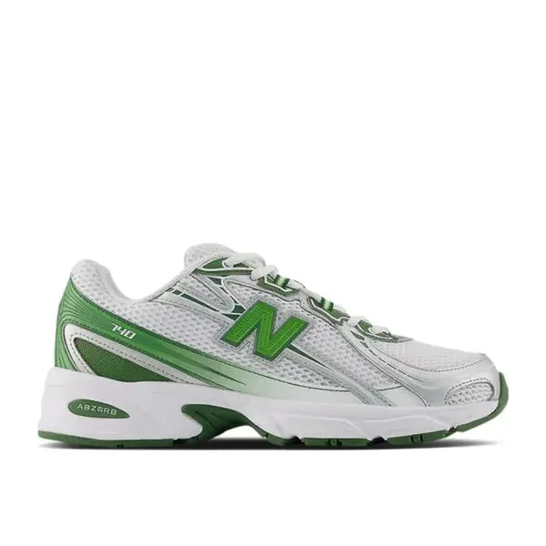 New Balance 740 White Alpine Green Silver Metallic (U740GH2), foto 2 van 2