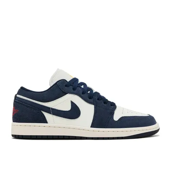 Jordan 1 Low SE Obsidian Suede, foto 2 van 5