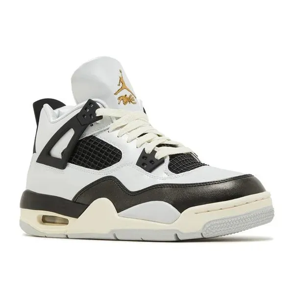 Jordan 4 Retro Platinum Gold (GS), foto 2 van 4