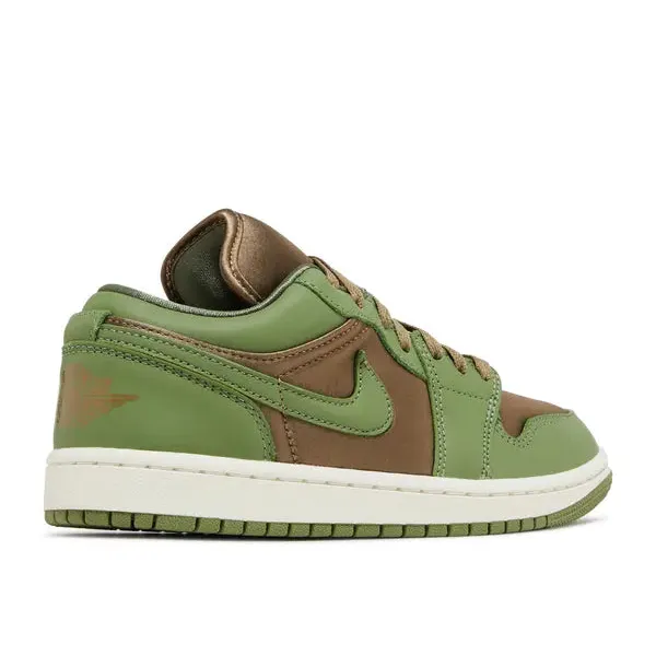 Jordan 1 Low SE Brown Kelp Sky Light Olive, foto 4 van 5