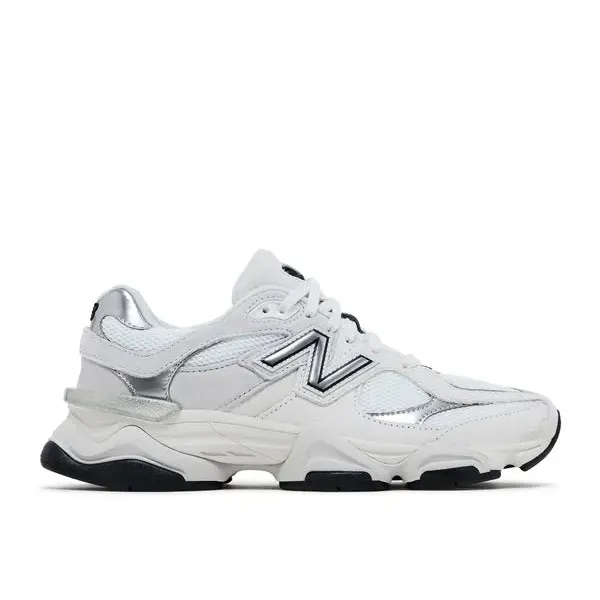 New Balance 9060 White Black Metallic Silver, foto 2 van 5