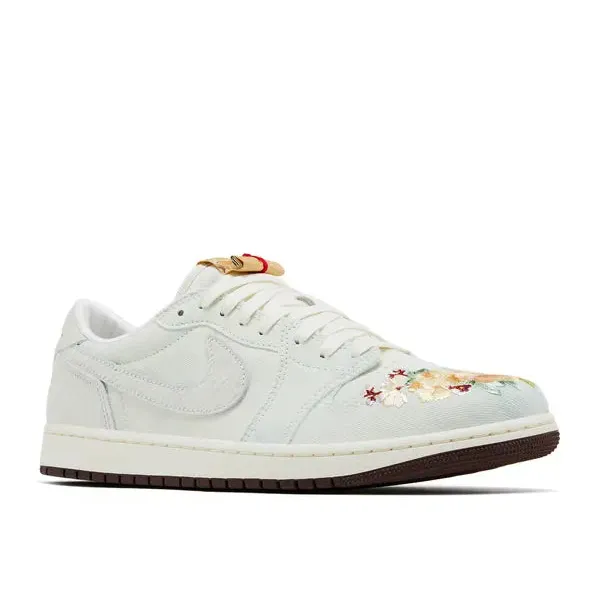 Jordan 1 Retro Low OG Football Grey Sail Light Chocolate, foto 3 van 5