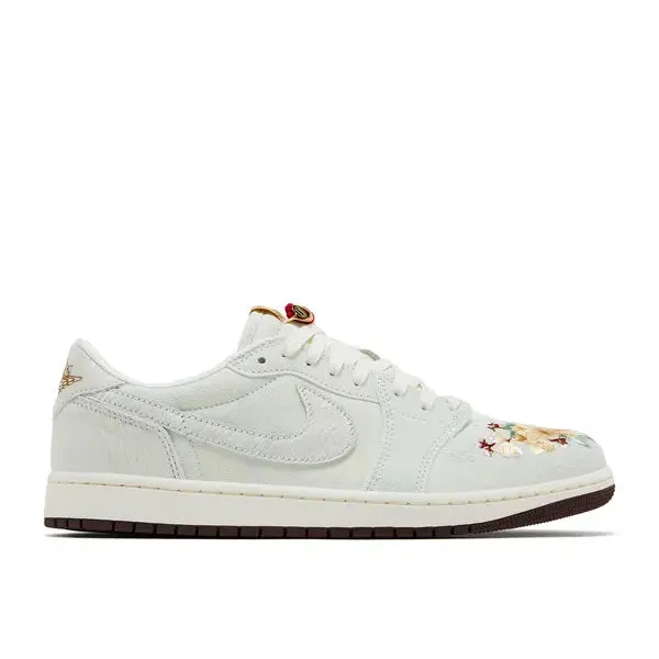 Jordan 1 Retro Low OG Football Grey Sail Light Chocolate, foto 2 van 5