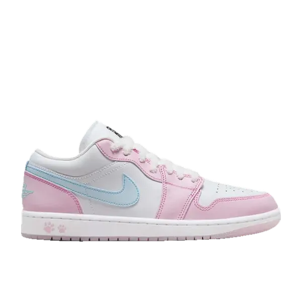 Jordan 1 Low SE Paw Print Pink Foam, vergelijk prijzen bij 1 winkel