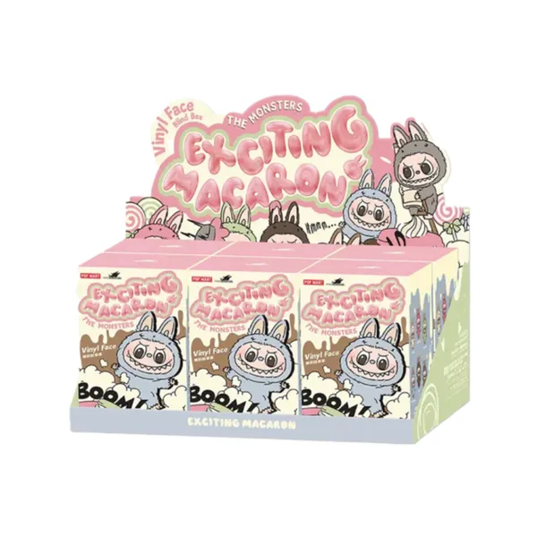 Unknown Pop Mart Labubu The Monsters Exciting Macarons Case (6 Blind Box), vergelijk prijzen bij 1 winkel