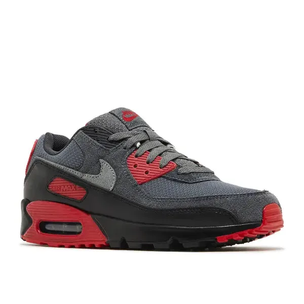 Nike Air Max 90 Smoke Grey Fire Red, foto 3 van 6