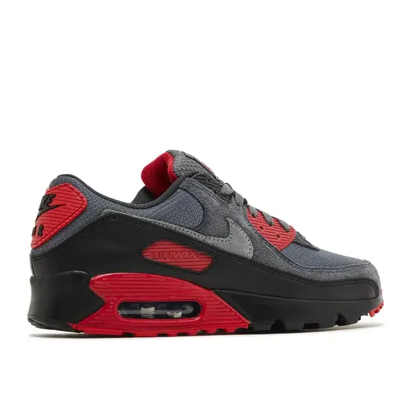 Nike Air Max 90 Smoke Grey Fire Red, foto 4 van 6