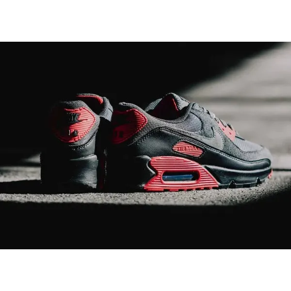 Nike Air Max 90 Smoke Grey Fire Red, foto 6 van 6