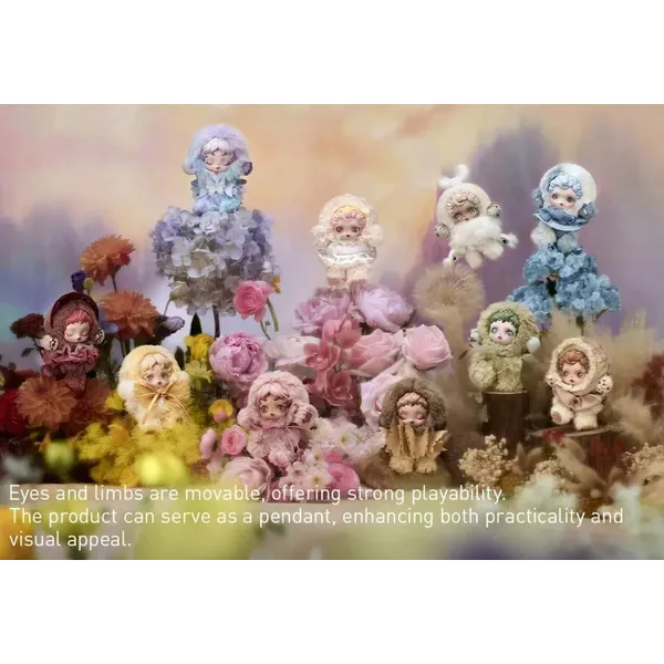 Unknown Pop Mart L'impressionnisme Skullpanda Series Case (9 Blind Box), foto 3 van 3