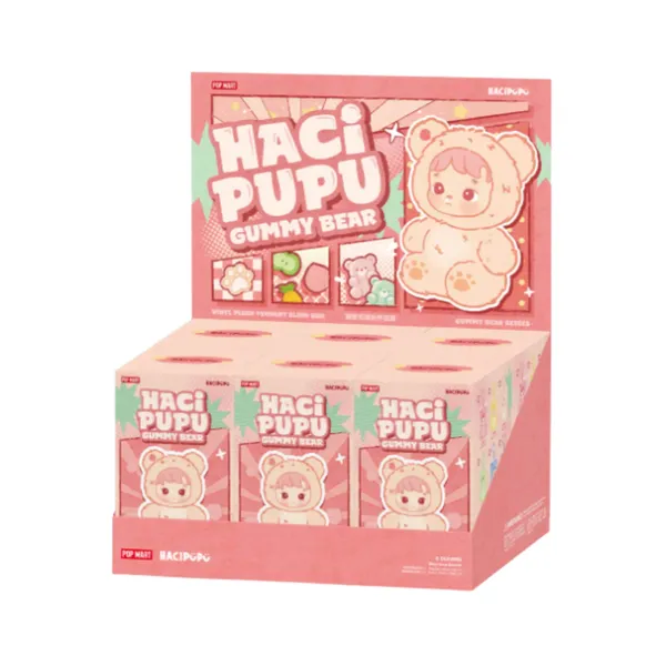 Unknown Pop Mart Hacipupu Gummy Bear Case (6 Blind Box), vergelijk prijzen bij 1 winkel