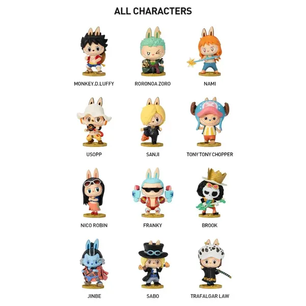 Unknown Pop Mart Labubu The Monsters x One Piece Case (12 Blond Box), foto 2 van 3