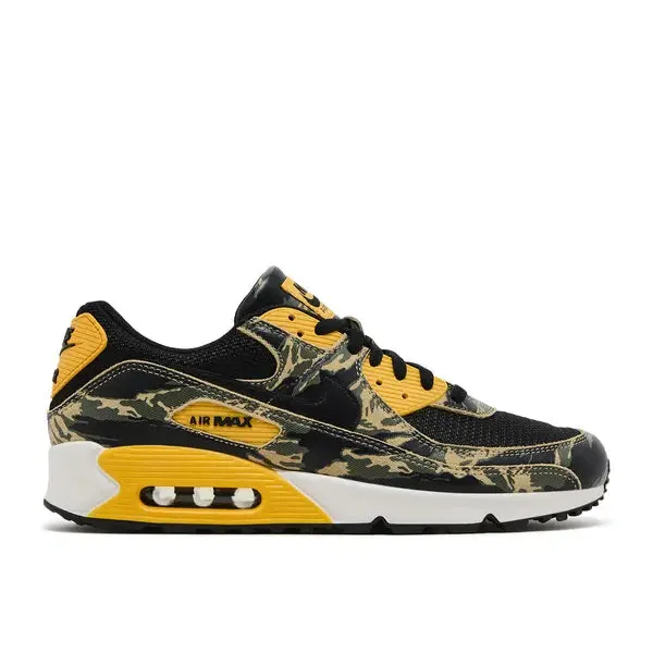 Nike Air Max 90 Premium Black University Gold Camo, vergelijk prijzen bij 1 winkel