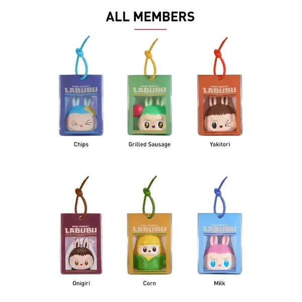 Unknown Pop Mart Labubu The Monsters Wacky Squishy Charm Blind Box, foto 2 van 3