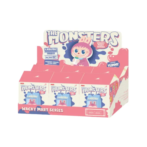 Unknown Pop Mart Labubu The Monsters Wacky Squishy Charm Case (6 Blind Box), vergelijk prijzen bij 1 winkel