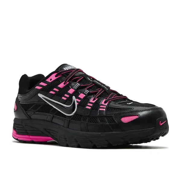 Nike P-6000 Pink Blast Metallic Silver Black, foto 3 van 5