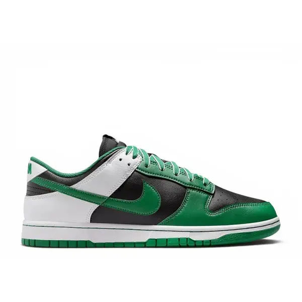 Nike Dunk Low Retro Black White Clover, foto 2 van 2