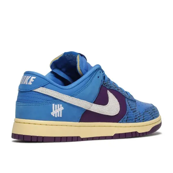 Nike Dunk Low Undefeated 5 On It Dunk vs. AF1, foto 4 van 5