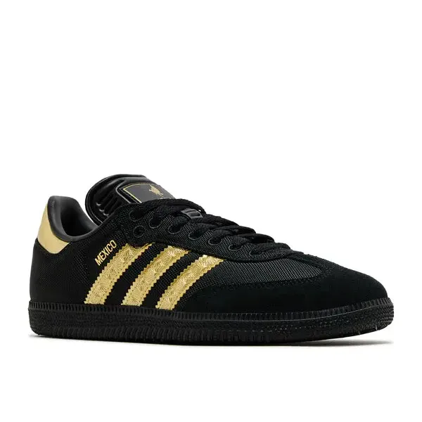 adidas Samba OG Mexico Black Gold Metallic, foto 3 van 6