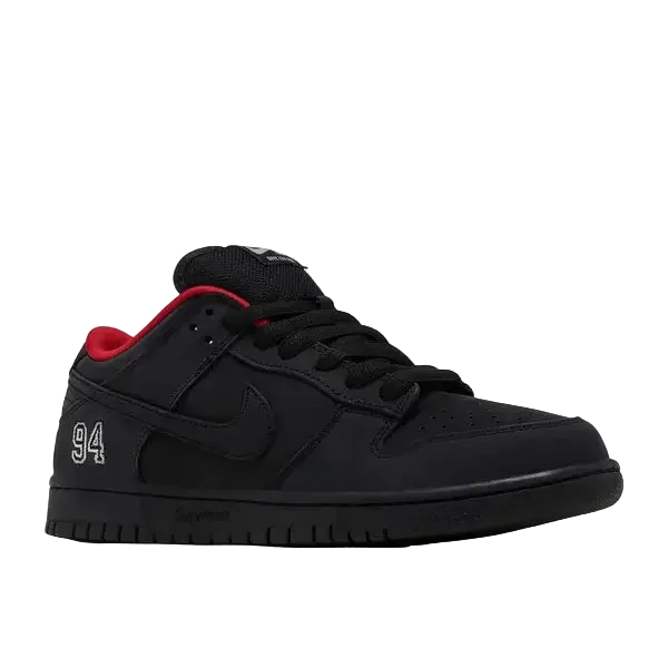 Nike SB Dunk Low Supreme 94 Black, foto 3 van 5