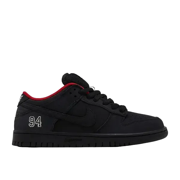 Nike SB Dunk Low Supreme 94 Black, foto 2 van 5