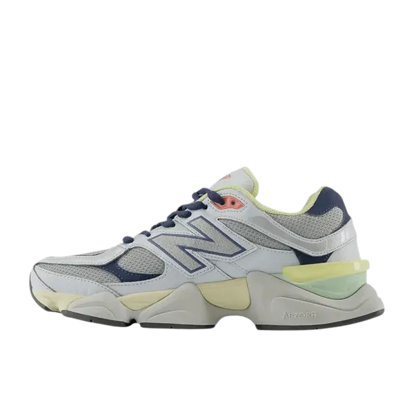 New Balance 9060 Grey Yellow Navy, vergelijk prijzen bij 1 winkel