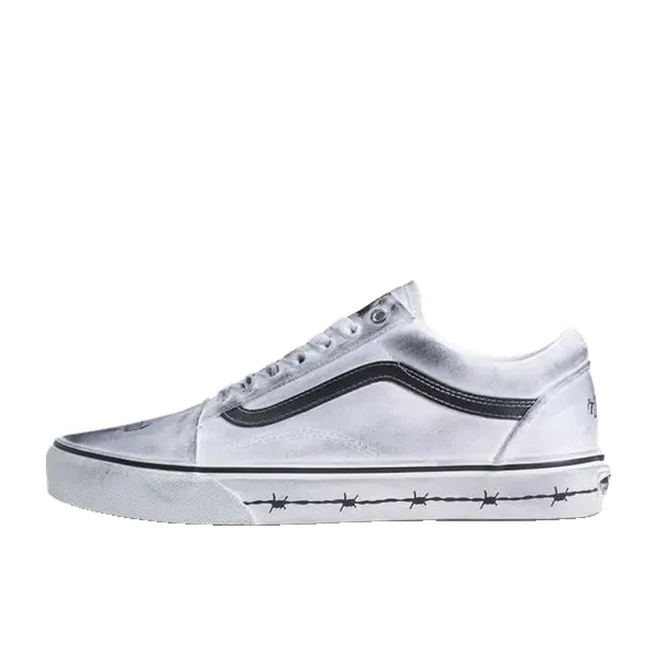 Vans Old Skool Travis Barker Dues Paid White, vergelijk prijzen bij 1 winkel