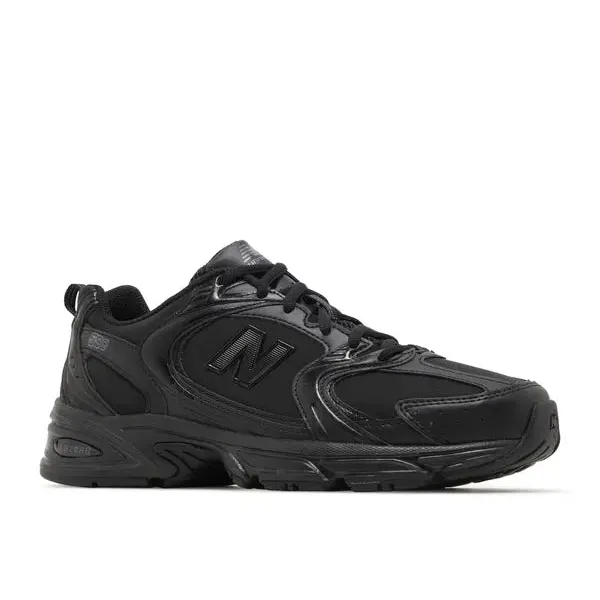 New Balance 530 Triple Black Leather, foto 3 van 5