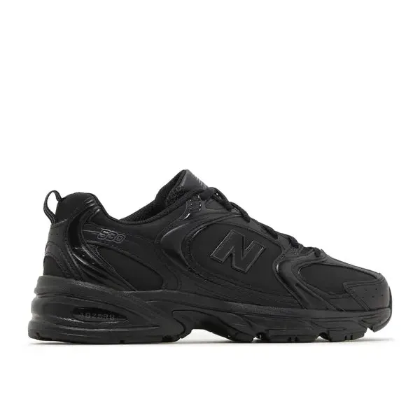 New Balance 530 Triple Black Leather, foto 4 van 5