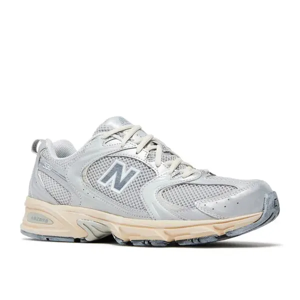 New Balance 530 Vintage Silver Metallic Moonbeam, foto 3 van 5