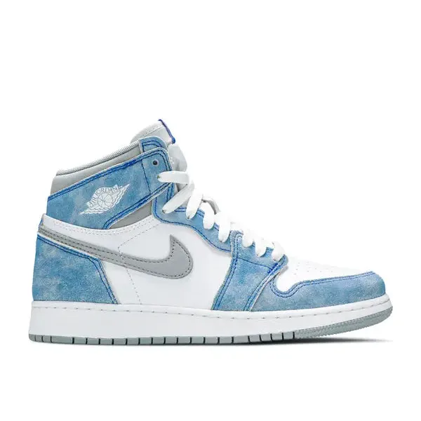 Jordan 1 Retro High Hyper Royal Smoke Grey (GS), vergelijk prijzen bij 1 winkel
