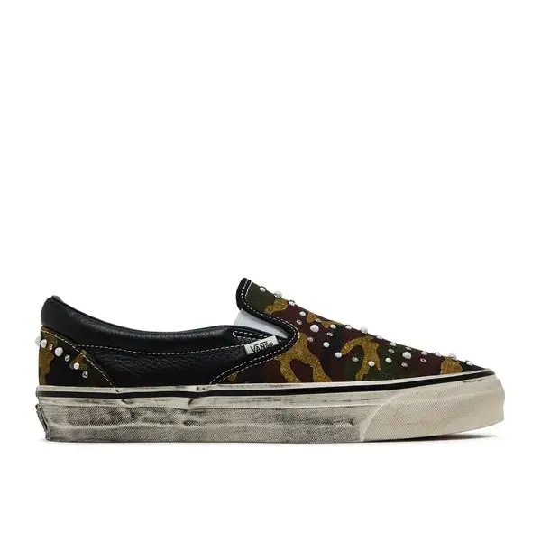 Vans LX Classic Slip-On 98 Pearlized Pack Camo Black, vergelijk prijzen bij 1 winkel