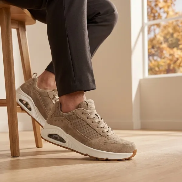 Skechers Uno Stand On Air Taupe, vergelijk prijzen bij 1 winkel