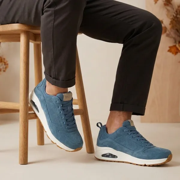 Skechers Uno Stand On Air Blauw, vergelijk prijzen bij 1 winkel