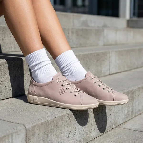 ECCO Soft 2.0 Grijs Nubuck, vergelijk prijzen bij 1 winkel