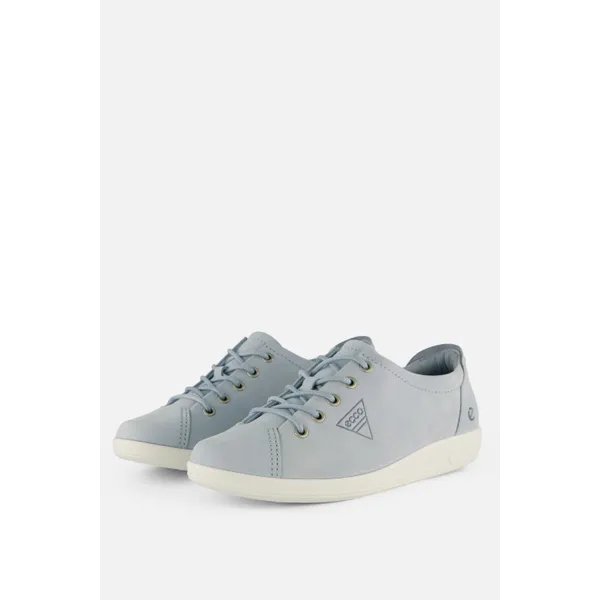 ECCO Soft 2.0 Blauw Nubuck, foto 2 van 5