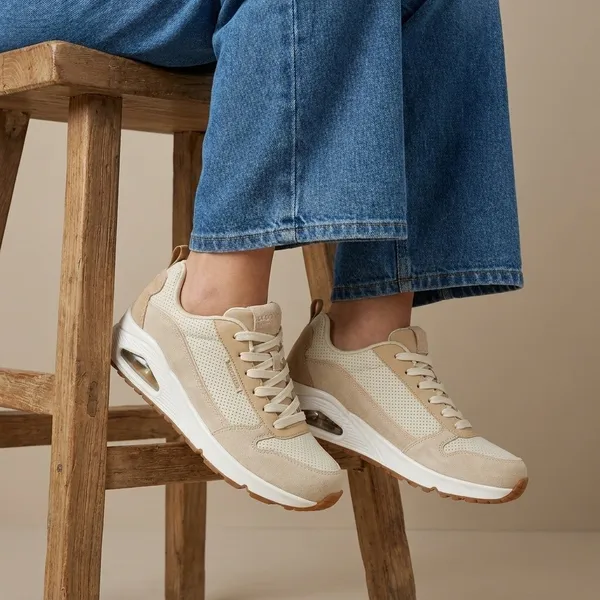 Skechers Uno 2 Much Fun Taupe, vergelijk prijzen bij 1 winkel