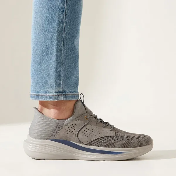 Skechers Slip-Ins Relaxed Fit Slade Caster Grijs, vergelijk prijzen bij 1 winkel