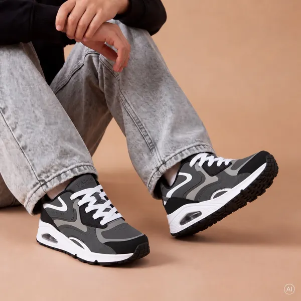 Skechers Uno Gen1 Color Rays Zwart, vergelijk prijzen bij 1 winkel