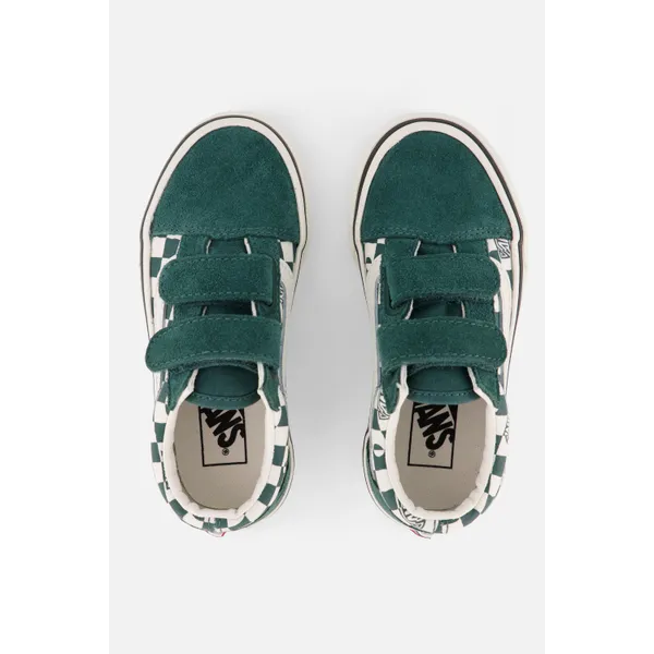 Vans Old Skool Geo Check Groen, foto 4 van 5
