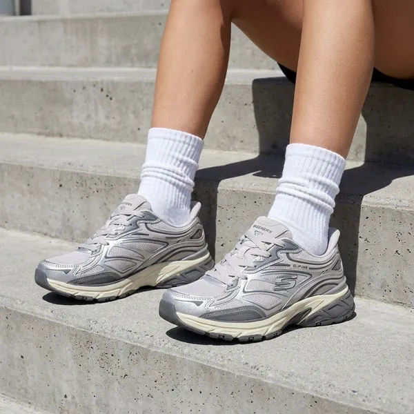 Skechers Slip-Ins Stamina Sport Grijs, vergelijk prijzen bij 1 winkel