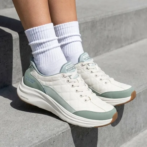 Skechers Slip-Ins Cozy Fit Groen, vergelijk prijzen bij 1 winkel