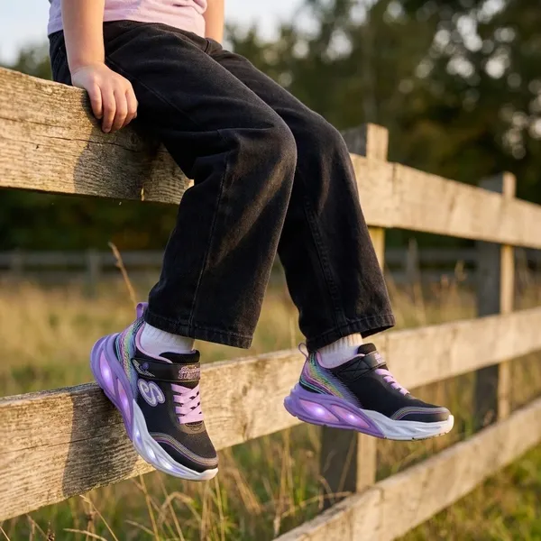 Skechers S-Lights Cosmic Glow Zwart, vergelijk prijzen bij 1 winkel