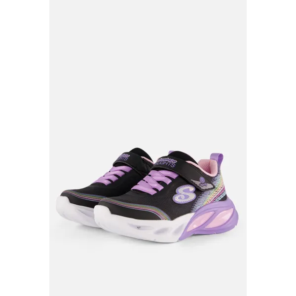 Skechers S-Lights Cosmic Glow Zwart, foto 2 van 5
